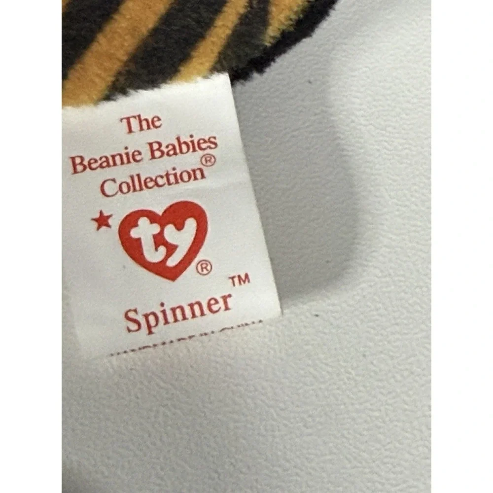 TY Beanie Baby - SPINNER the Spider (w/ Snort tush tag - ODDITY) B-1